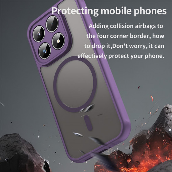 Techsuit HaloFrost II MagSafe Xiaomi 17 Purple Techsuit HaloFrost II MagSafe Xiaomi 17 Purple