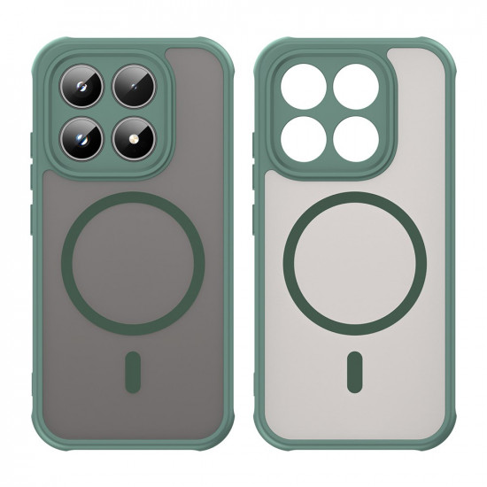 Techsuit HaloFrost II MagSafe Xiaomi 17 Green Techsuit HaloFrost II MagSafe Xiaomi 17 Green