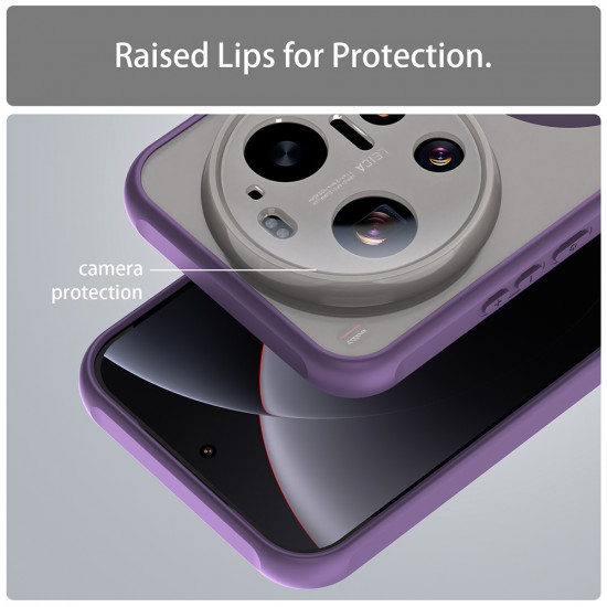 Techsuit HaloFrost II MagSafe Xiaomi 17 Ultra Purple