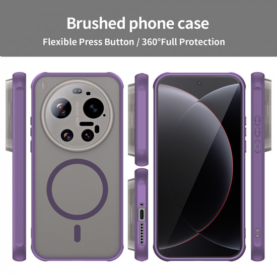 Techsuit HaloFrost II MagSafe Xiaomi 17 Ultra Purple