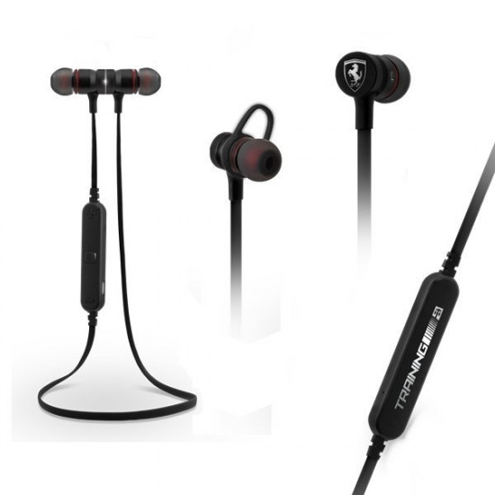 Ferrari Bluetooth Headphones FETEPRCBK Black