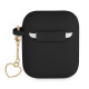 Guess GUA2LSCHSK AirPods 1/2 cover black / black Silicone Charm Collection Guess GUA2LSCHSK AirPods 1/2 cover black / black Silicone Charm Collection