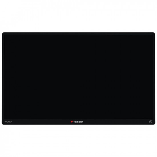 Portable Touch Monitor Verbatim ALU 13.3" WUXGA with 5000mAh Power Bank black 32087 Portable Touch Monitor Verbatim ALU 13.3" WUXGA with 5000mAh Power Bank black 32087