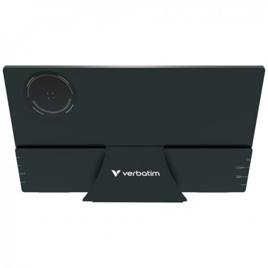 Portable Touch Monitor Verbatim ALU 13.3" WUXGA with 5000mAh Power Bank black 32087 Portable Touch Monitor Verbatim ALU 13.3" WUXGA with 5000mAh Power Bank black 32087