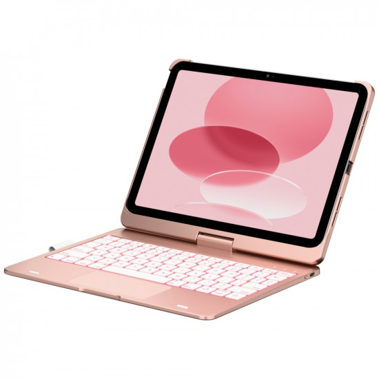 Flexbook Touch Typecase with keyboard for iPad 11" (A16) 2025 / iPad 10.9" 2022 rose Flexbook Touch Typecase with keyboard for iPad 11" (A16) 2025 / iPad 10.9" 2022 rose