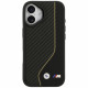 Case BMW M Carbon Line &amp; Logo MagSafe for iPhone 17 yellow
