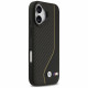 Case BMW M Carbon Line &amp; Logo MagSafe for iPhone 17 yellow