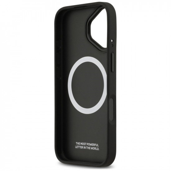 Case BMW M Carbon Line &amp; Logo MagSafe for iPhone 17 yellow