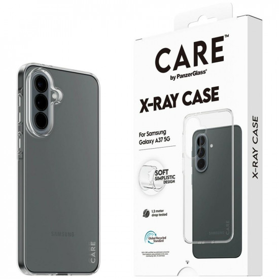 CARE by PanzerGlass Fashion X-Ray Case for Samsung Galaxy A37 Transparent