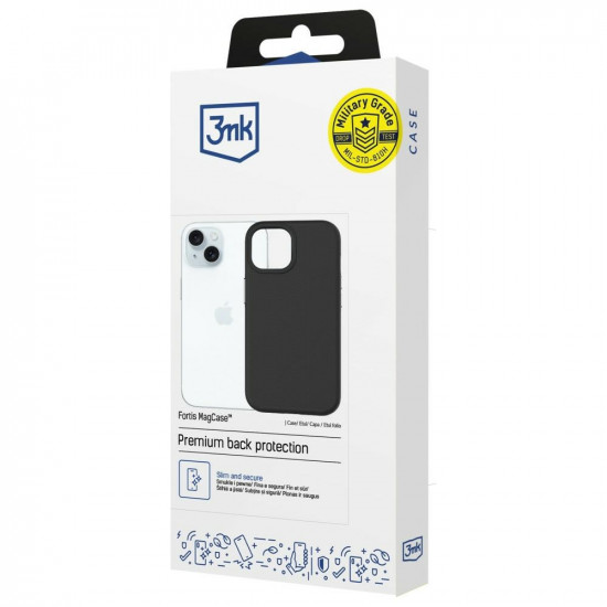 3MK Fortis MagCase Case for Apple iPhone 15