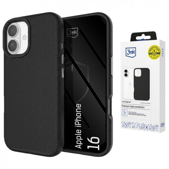 3MK Fortis MagCase Case for Apple iPhone 16 3MK Fortis MagCase Case for Apple iPhone 16