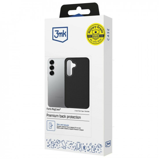 3MK Fortis MagCase case for Samsung Galaxy S25 3MK Fortis MagCase case for Samsung Galaxy S25