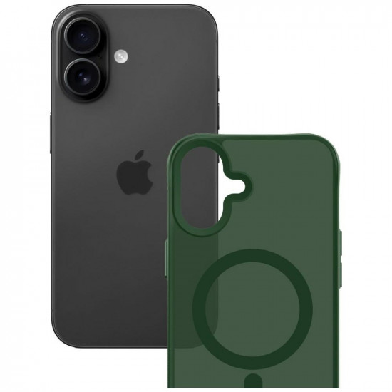 3MK Smoke MagCase for Apple iPhone 17 green