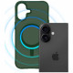 3MK Smoke MagCase for Apple iPhone 17 green