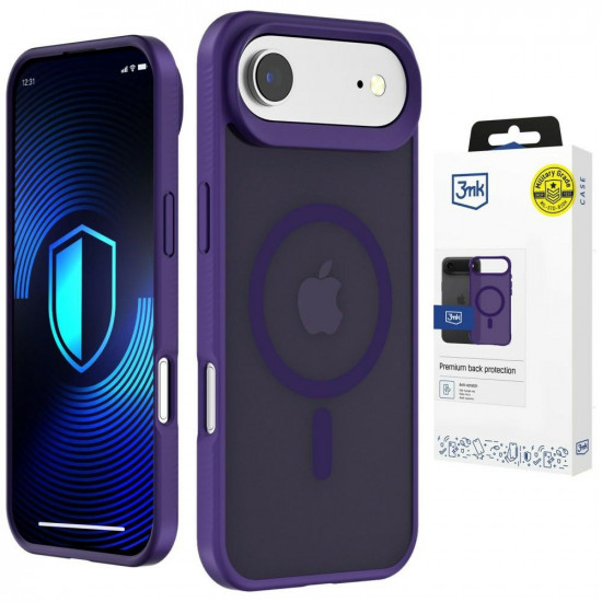 3MK Smoke MagCase Case for Apple iPhone Air Purple