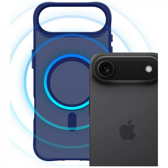 3MK Smoke MagCase Case for Apple iPhone Air Blue 3MK Smoke MagCase Case for Apple iPhone Air Blue