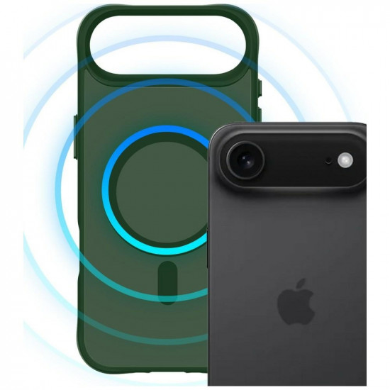 Case 3MK Smoke MagCase for Apple iPhone Air Green Case 3MK Smoke MagCase for Apple iPhone Air Green