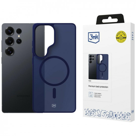 3MK Smoke MagCase Case for Samsung Galaxy S25 Ultra Blue 3MK Smoke MagCase Case for Samsung Galaxy S25 Ultra Blue