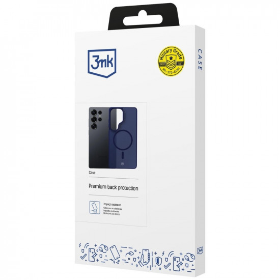 3MK Smoke MagCase Case for Samsung Galaxy S25 Ultra Blue 3MK Smoke MagCase Case for Samsung Galaxy S25 Ultra Blue
