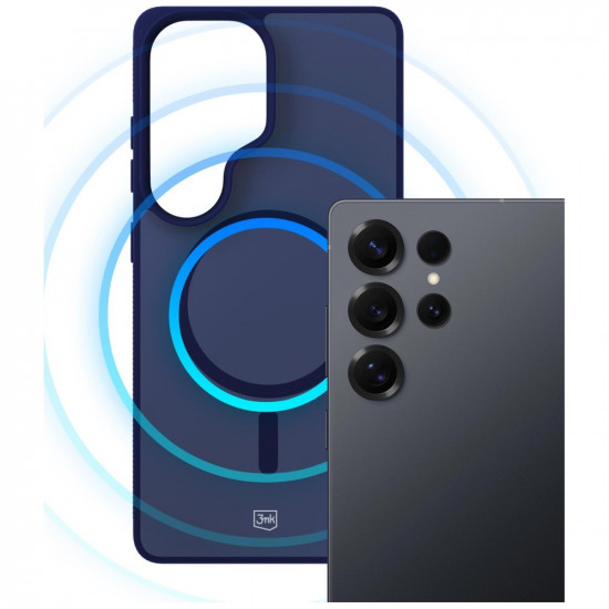 3MK Smoke MagCase Case for Samsung Galaxy S25 Ultra Blue 3MK Smoke MagCase Case for Samsung Galaxy S25 Ultra Blue
