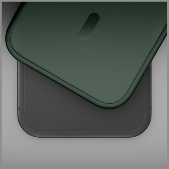3MK Smoke MagCase case for Samsung Galaxy S25, green 3MK Smoke MagCase case for Samsung Galaxy S25, green