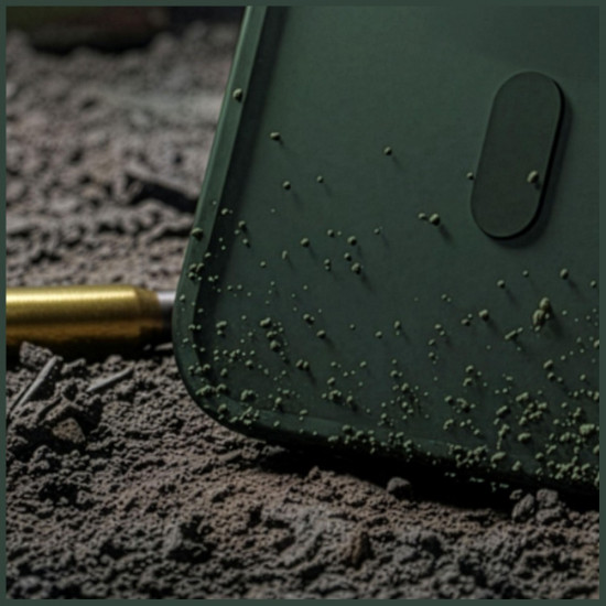 3MK Smoke MagCase case for Samsung Galaxy S25, green 3MK Smoke MagCase case for Samsung Galaxy S25, green