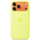 Case Apple Silicone Case MagSafe for iPhone 17 Pro Neon yellow