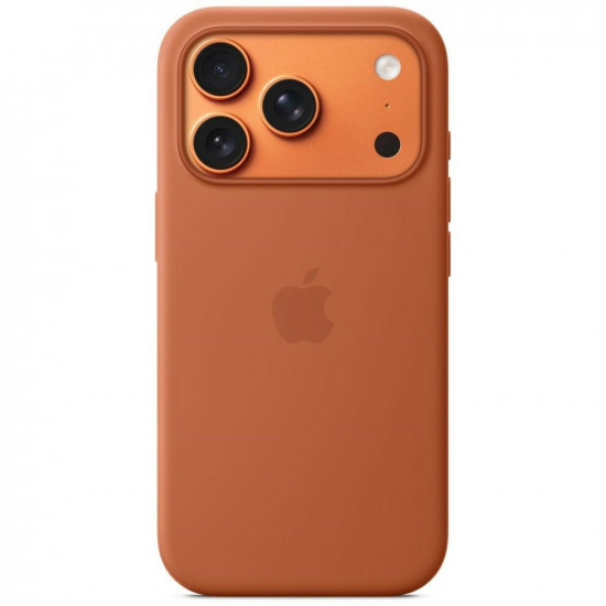 Apple Silicone Case MagSafe for iPhone 17 Pro Terra Cotta Apple Silicone Case MagSafe for iPhone 17 Pro Terra Cotta