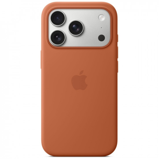 Apple Silicone Case MagSafe for iPhone 17 Pro Terra Cotta Apple Silicone Case MagSafe for iPhone 17 Pro Terra Cotta