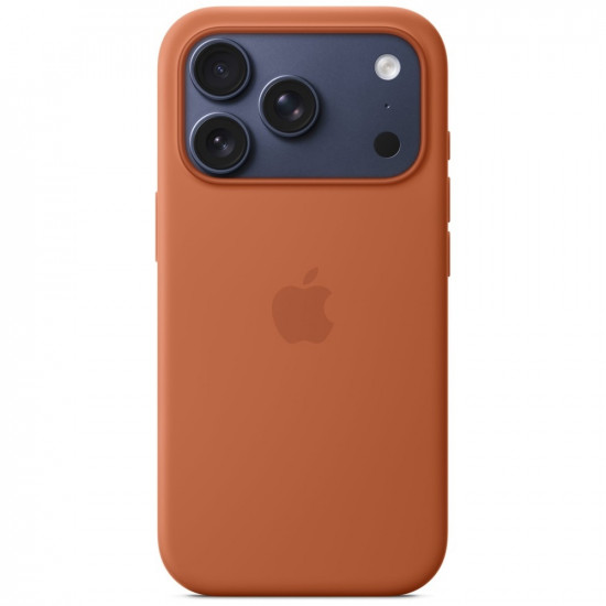 Apple Silicone Case MagSafe for iPhone 17 Pro Terra Cotta Apple Silicone Case MagSafe for iPhone 17 Pro Terra Cotta