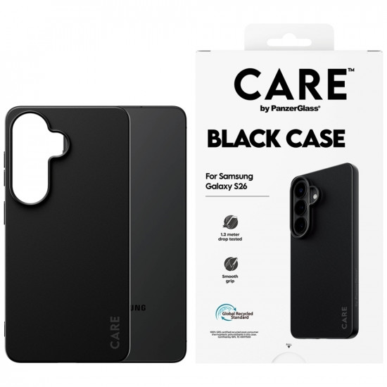 Case CARE by PanzerGlass TPU for Samsung Galaxy S26 black