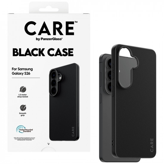 Case CARE by PanzerGlass TPU for Samsung Galaxy S26 black