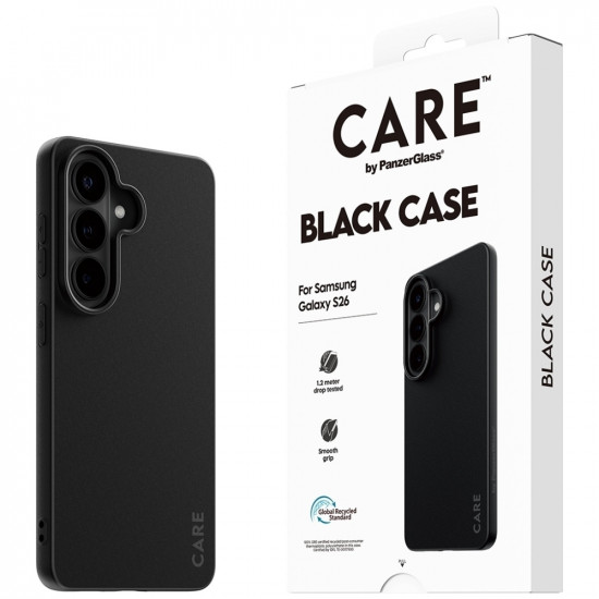Case CARE by PanzerGlass TPU for Samsung Galaxy S26 black