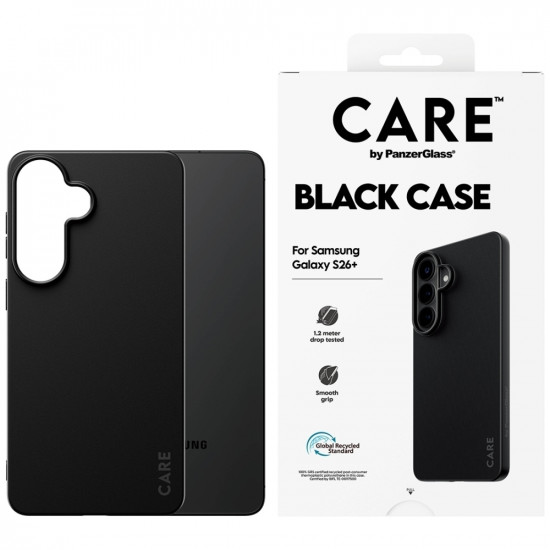 Case CARE by PanzerGlass TPU for Samsung Galaxy S26 Plus black