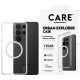 Case CARE by PanzerGlass Urban Explorer Transparent w. White Qi for Samsung Galaxy S26 Ultra Clear Case CARE by PanzerGlass Urban Explorer Transparent w. White Qi for Samsung Galaxy S26 Ultra Clear