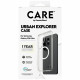 Case CARE by PanzerGlass Urban Explorer Transparent w. White Qi for Samsung Galaxy S26 Ultra Clear Case CARE by PanzerGlass Urban Explorer Transparent w. White Qi for Samsung Galaxy S26 Ultra Clear