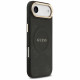 Case Guess Peony Hot Stamp MagSafe for iPhone Air black Case Guess Peony Hot Stamp MagSafe for iPhone Air black