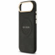 Case Guess Peony Hot Stamp MagSafe for iPhone Air black Case Guess Peony Hot Stamp MagSafe for iPhone Air black