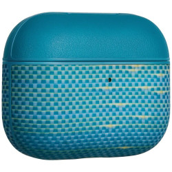 Case PITAKA Aramid Fiber for AirPods Pro 3 lucid blue