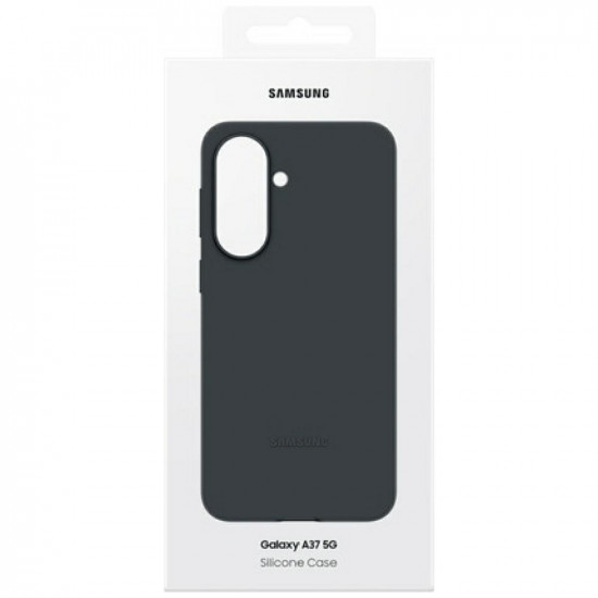 Case Samsung Silicone for Samsung Galaxy A37 black Case Samsung Silicone for Samsung Galaxy A37 black
