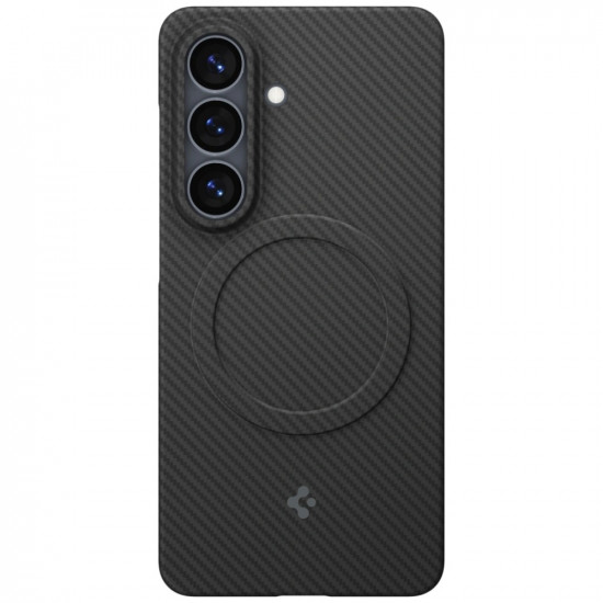 Spigen AirSkin Aramid MagSafe case for Samsung Galaxy S26 black