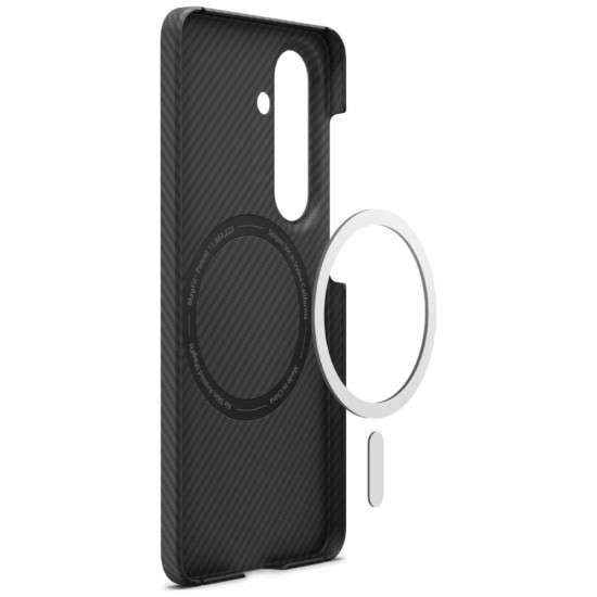 Spigen AirSkin Aramid MagSafe case for Samsung Galaxy S26 black