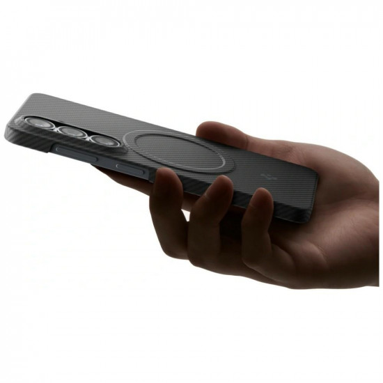 Spigen AirSkin Aramid MagSafe case for Samsung Galaxy S26 black