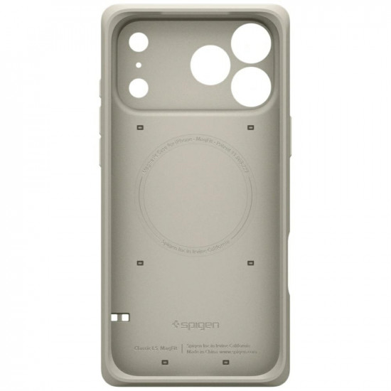 Spigen Classic LS MagSafe case for iPhone 17 Pro stone