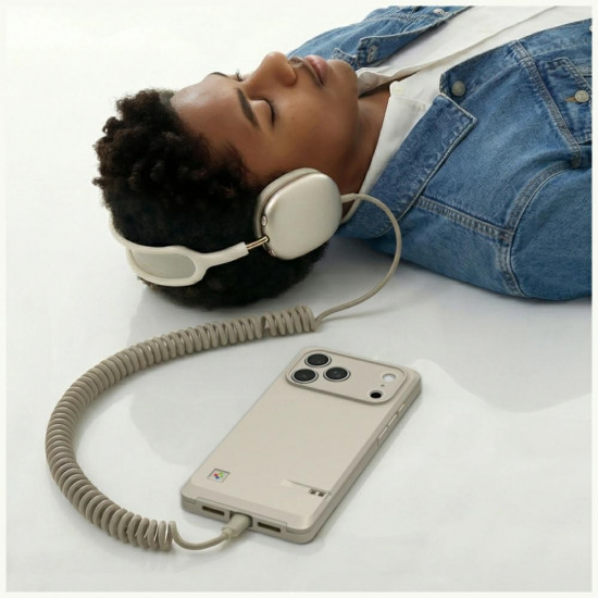 Spigen Classic LS MagSafe case for iPhone 17 Pro stone