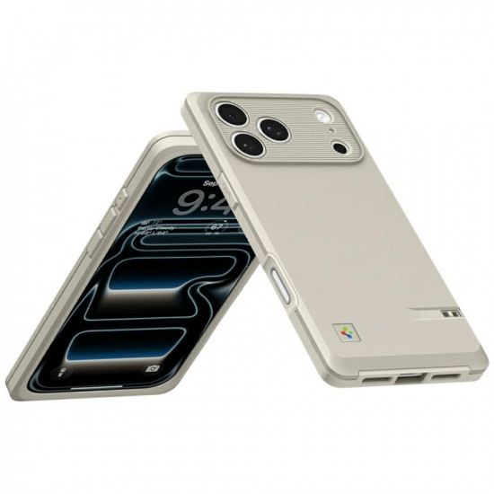 Spigen Classic LS MagSafe case for iPhone 17 Pro Max stone