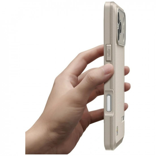 Spigen Classic LS MagSafe case for iPhone 17 Pro Max stone