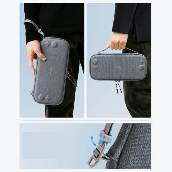 Spigen Klasden 2 Pouch case for Nintendo Switch 2 gray