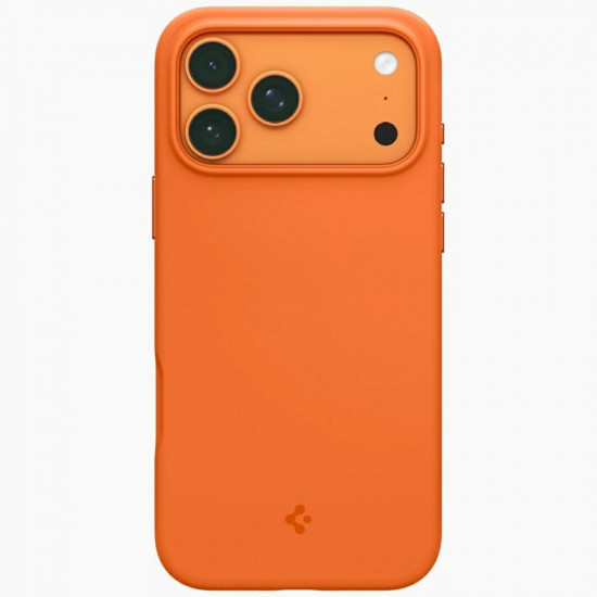 Spigen Silicone Fit MAG MagSafe case for iPhone 17 Pro Max orange Spigen Silicone Fit MAG MagSafe case for iPhone 17 Pro Max orange
