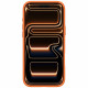Spigen Silicone Fit MAG MagSafe case for iPhone 17 Pro Max orange Spigen Silicone Fit MAG MagSafe case for iPhone 17 Pro Max orange